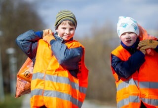 Fruehjahrsputz Schulklassen